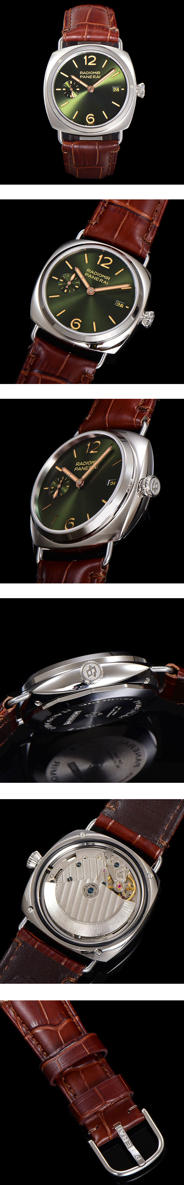 【TTF製  話題性がある】パネライコピー ラジオミール クアランタPAM01386 グリーン  好評腕時計